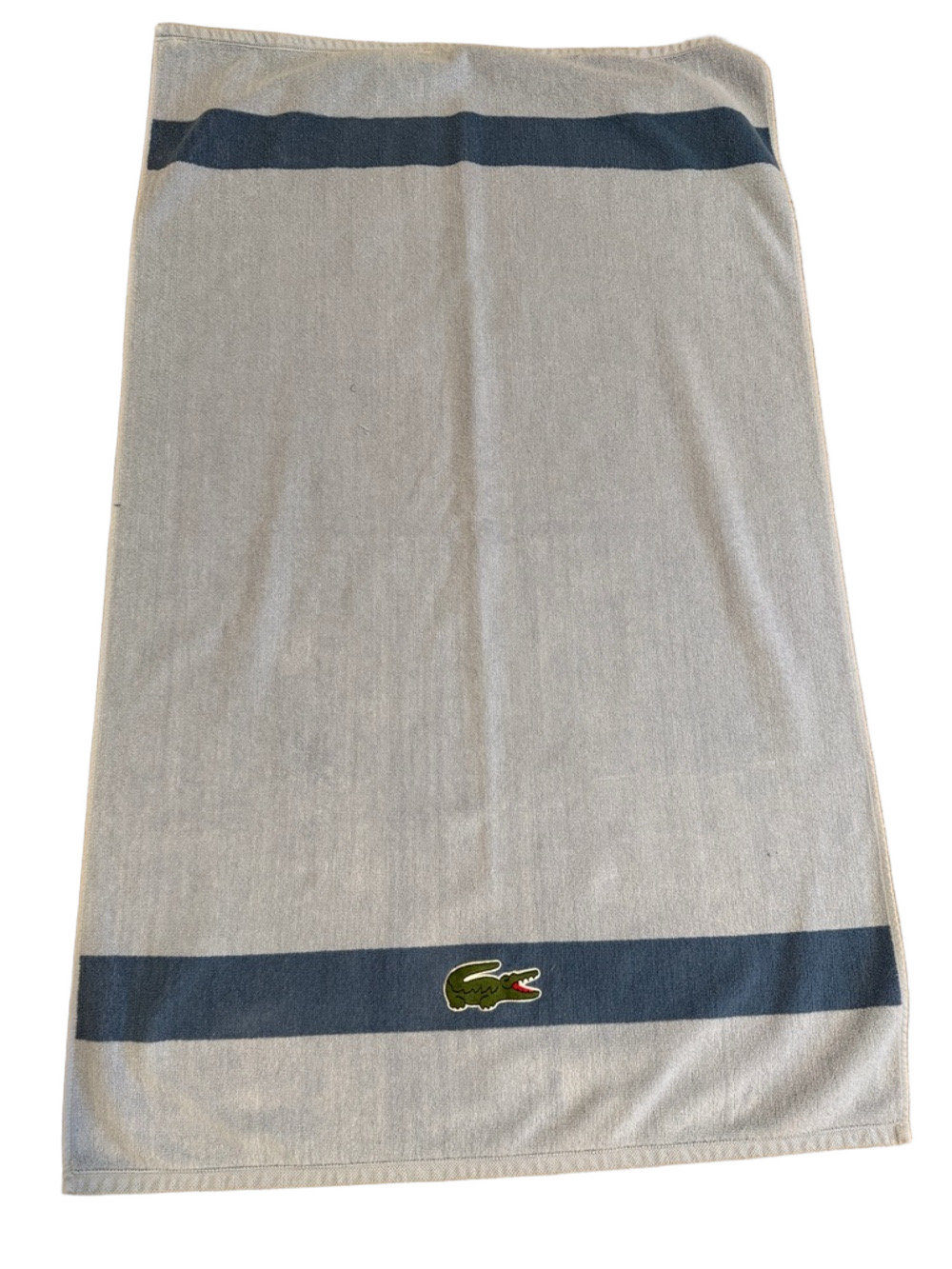 Lacoste Blue Bath towel